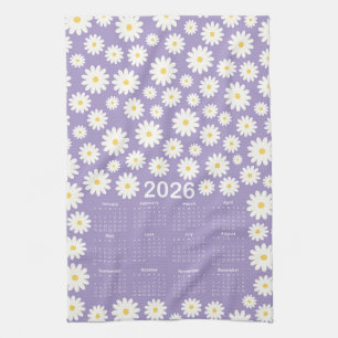 Linge De Cuisine motif de fleur marguerite 2026