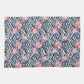 Linge De Cuisine Motif de fleur tropical de Lotus (Horizontal)