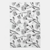 Linge De Cuisine Motif de fleurs (Vertical)