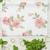 Linge De Cuisine Motif de fleurs (Plié)