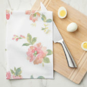 Linge De Cuisine Motif de fleurs (Quart Plié)