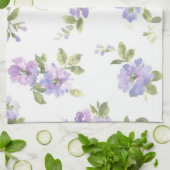 Linge De Cuisine Motif de fleurs (Plié)