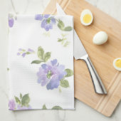 Linge De Cuisine Motif de fleurs (Quart Plié)
