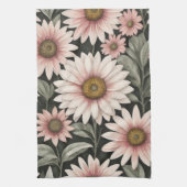 Linge De Cuisine motif de fleurs (Vertical)