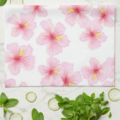 Linge De Cuisine Motif de fleurs (Plié)