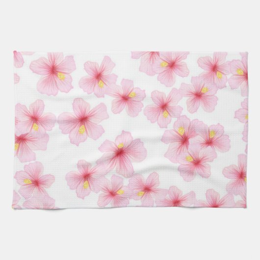 Linge De Cuisine Motif de fleurs (Horizontal)