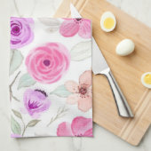 Linge De Cuisine Motif de fleurs (Quart Plié)