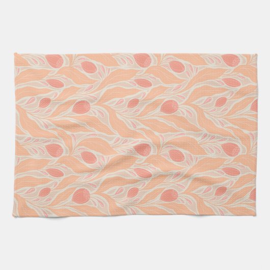 Linge De Cuisine Motif de fleurs (Horizontal)