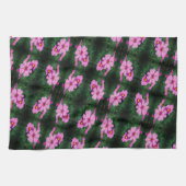 Linge De Cuisine Motif de fleurs Cosmos roses (Horizontal)