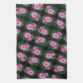 Linge De Cuisine Motif de fleurs Cosmos roses (Vertical)