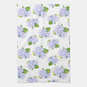 Linge De Cuisine Motif de fleurs d'aquarelle Hydrangea (Vertical)