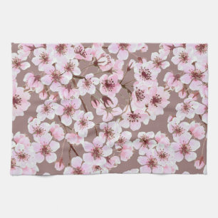 Linge De Cuisine Motif de fleurs de cerisiers
