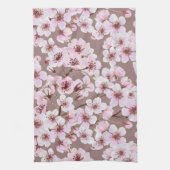 Linge De Cuisine Motif de fleurs de cerisiers (Vertical)