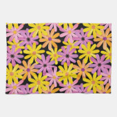 Linge De Cuisine Motif de fleurs de Gerbera, arrière - plan (Horizontal)