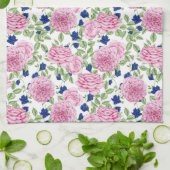 Linge De Cuisine Motif de fleurs de rose rose (Plié)