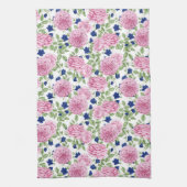 Linge De Cuisine Motif de fleurs de rose rose (Vertical)