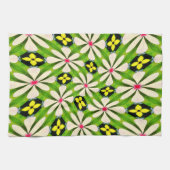 Linge De Cuisine Motif de fleurs esthétiques (Horizontal)