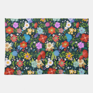 Linge De Cuisine Motif de fleurs sans soudure Ditsy-13554