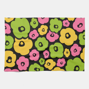 Linge De Cuisine Motif de fleurs sauvages