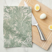 Linge De Cuisine Motif de fleurs, William Morris (Quart Plié)