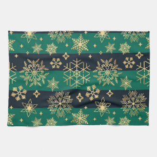 Linge De Cuisine Motif de flocon de neige