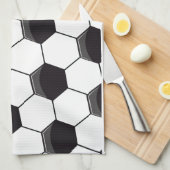 Linge De Cuisine Motif de football (Quart Plié)