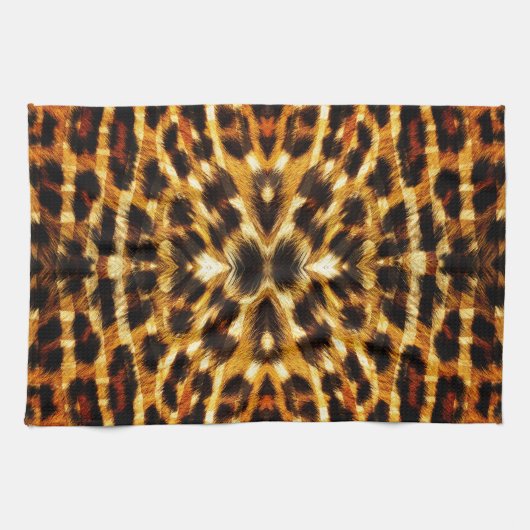 Linge De Cuisine Motif de fourrure Leopard (Horizontal)