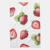 Linge De Cuisine Motif de fraises (Vertical)
