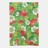 Linge De Cuisine Motif de fraises (Vertical)