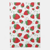 Linge De Cuisine Motif de fraises (Vertical)