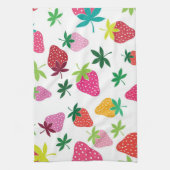 Linge De Cuisine Motif de fraises (Vertical)