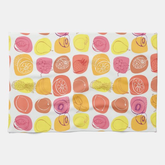 Linge De Cuisine Motif de fruit (Horizontal)