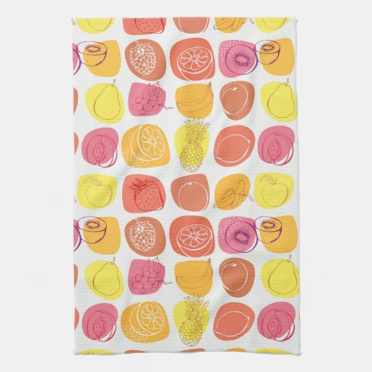 Linge De Cuisine Motif de fruit (Vertical)