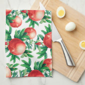 Linge De Cuisine Motif de fruits de grenade (Quart Plié)