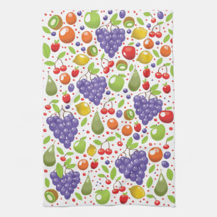 Linge De Cuisine Motif de fruits mignons