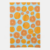 Linge De Cuisine Motif de fruits orange (Vertical)
