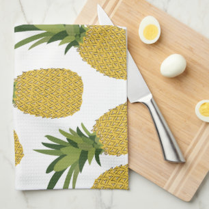 Linge De Cuisine Motif de fruits tropicaux à l'ananas