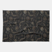 Linge De Cuisine Motif de galaxie Gold Star Constellation (Horizontal)