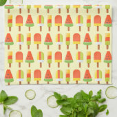 Linge De Cuisine Motif de glaces d'été (Plié)
