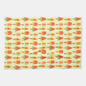 Linge De Cuisine Motif de glaces d'été (Horizontal)