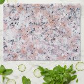 Linge De Cuisine Motif de granit (Plié)