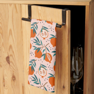 Linge De Cuisine Motif de grenade coloré
