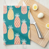 Linge De Cuisine Motif de griffonnage d'ananas (Quart Plié)