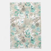 Linge De Cuisine Motif de jardin (Vertical)