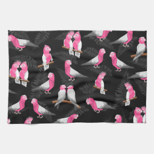 Linge De Cuisine motif de la coqueluche de galah d'oiseaux roses