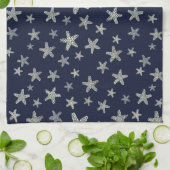 Linge De Cuisine Motif De La Mer D'Astérie (Plié)