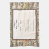 Linge De Cuisine Motif de l'appartement de conservation de la recet (Vertical)