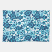Linge De Cuisine Motif de l'Hibiscus floral Surf (Horizontal)