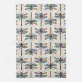 Linge De Cuisine Motif de libellule coloré (Vertical)