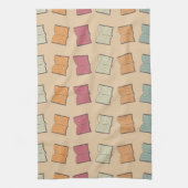 Linge De Cuisine Motif de livre (Vertical)